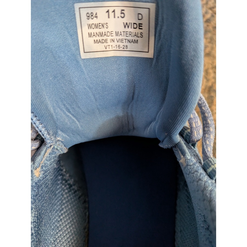 Orthofeet 984 Coral Blue Stretch Knit Walking Shoes Womens 11.5 D Wide Comfort - Picture 5 of 8